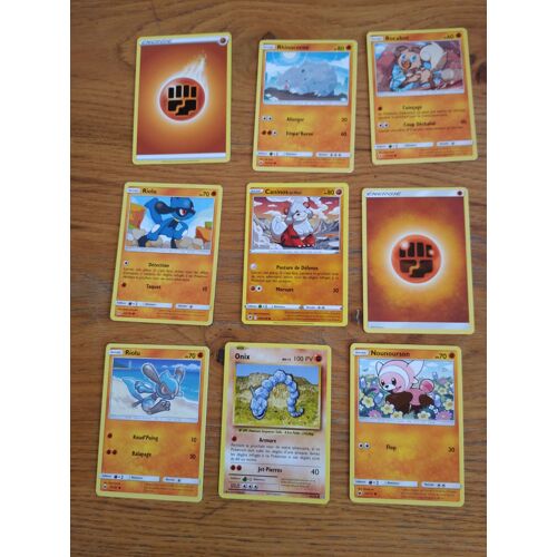 Lot De 9 Cartes Pokemon