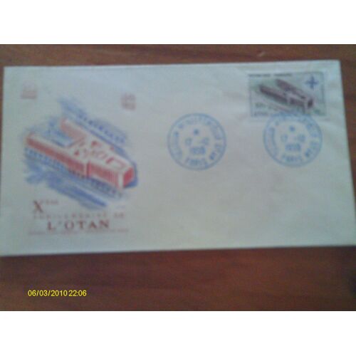Premier Jour Session Ministerielle Otan Paris 1949 1959 X Anniversaire Le L'otan