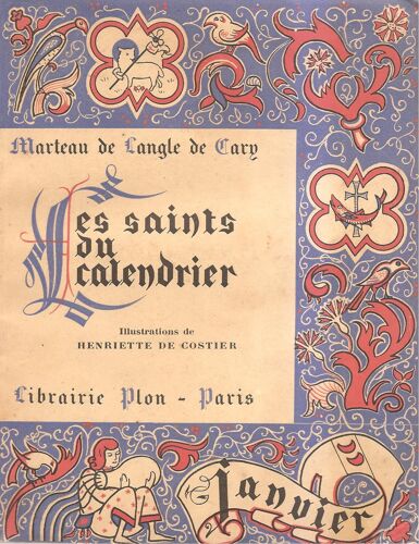 Les Saints Du Calendrier - Janvier.