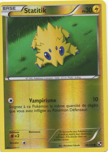 Statitik 45/114 Pokemon Noir Et Blanc