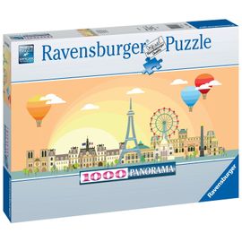 Puzzle Puzzle 1000 P - Une Journée À Paris (Panorama)