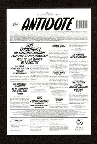 Antidote - Collection Ginette Moulin & Guillaume Houzé