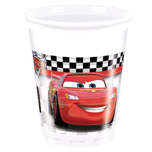 Cars 10 Gobelets Plastic
