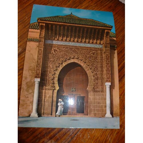 Carte Couleurs De Meknès Au Maroc.
