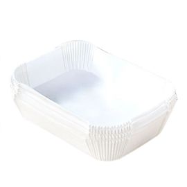 Papier De Cuisson Anti-Adhésif Jetable Pour Friteuse À Air, 50 Pièces, Papier Sulfurisé Thermo-Isolant Pour Cuisson Familiale, Barbecue De Camping En Plein Air