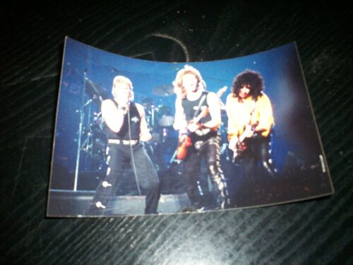Ancienne Photo De Johnny Hallyday En Concert