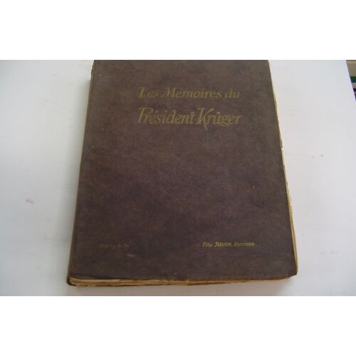 Les Mémoires Du Président Kruger