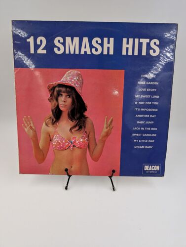 Vinyle 33 Tours 12 Smash Hits (Hot Love, Rose Garden, Love Story, My Sweet Lord…) En Fourreau
