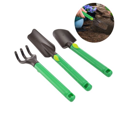 Mini Kit De Culture De Jardin, 3 Pièces, Semis De Plantes Succulentes, Transplanteur, Pelle, Râteau, Perçage, Outil De Fertilisation