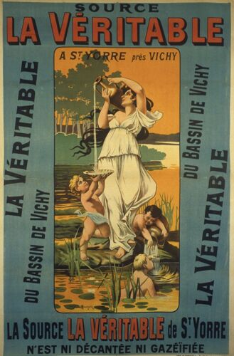 Affiche La Véritable Source Saint-Yorre
