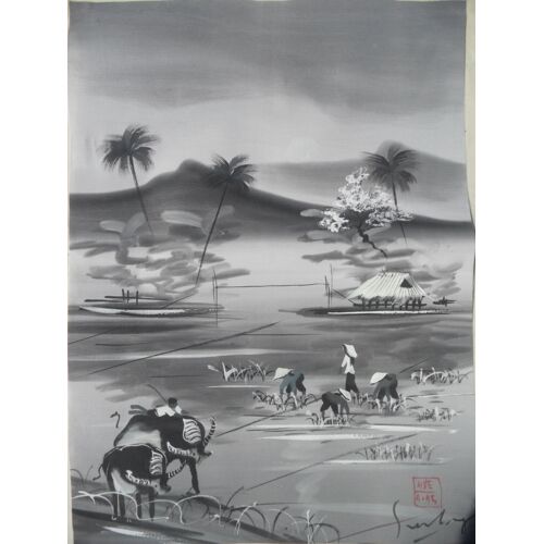 Peinture Sur Toile Thailande