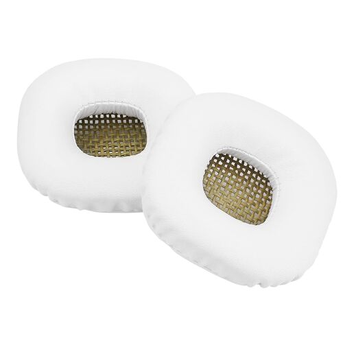 1 Paire Remplacement Coussinets d'oreille Coussins Oreillettes pour Marshall Major I Major II Oreillette Mousse Coussin (Blanc)