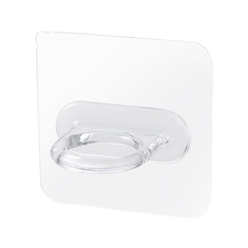 1/2/4/10/20PCS Transparent Circulaire Crochet Auto-Adhésif Fort Support de Tringle à Rideau Stockage Cintre pour Cuisine Salle De Bain Mur de Porte