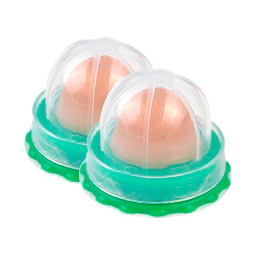 Boule De Couverture Anti-Poussière Pour Chat, 2 Pièces, Rond, Herbe-Aux-Chats, Bonbons, Vitamine, Pudding, Sucette Pour Chaton