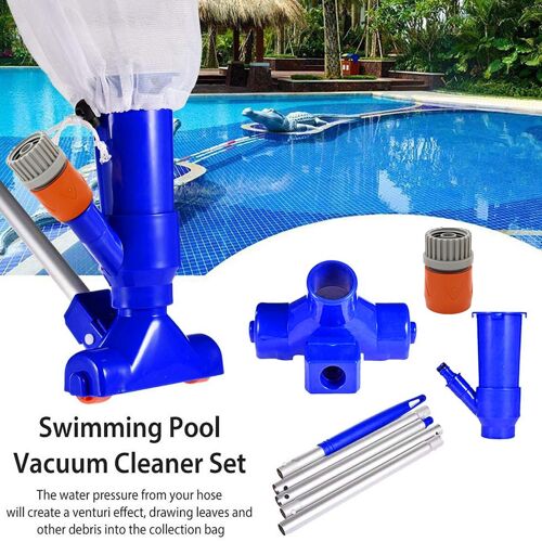 Aspirateur De Piscine Avec Prise Eu/Us, Tête D'aspiration, Pour Étang, Fontaine, Nettoyeur De Spa, Brosse Avec Poignée, Outils De Désinfection