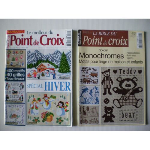 Lot De 2 Revues Sur Le Point De Croix
