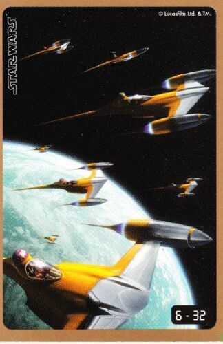 Star Wars - Episode 1 - 32 Auto-Collants À Collectionner - Crazy Planet - Vignette N°6-32