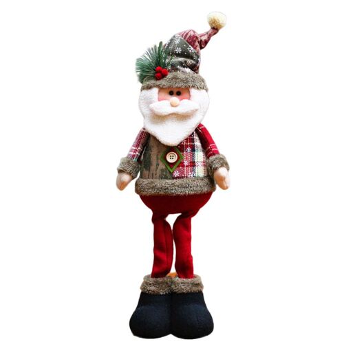Poupées de noël pour arbre de noël, décorations de bonhomme de neige, élan, père noël, tendance 2020, 3 Styles, 1030