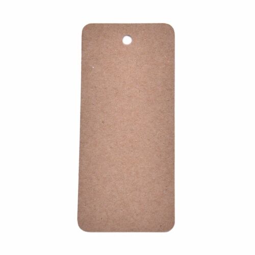 Étiquette rectangulaire en papier, 50 pièces/lot, DIY, fait à la main, étiquettes de prix Kraft pour vêtements suspendus, fournitures de décoration de fête de noël et de mariage