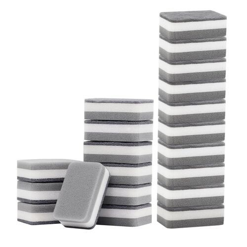 20Pack Éponge Nettoyage Lave-Vaisselle Traiteur À Récurer Tampons À Récurer Cuisine Outils Ménagers Pour La Cuisine Gadgets Outil Accessoire