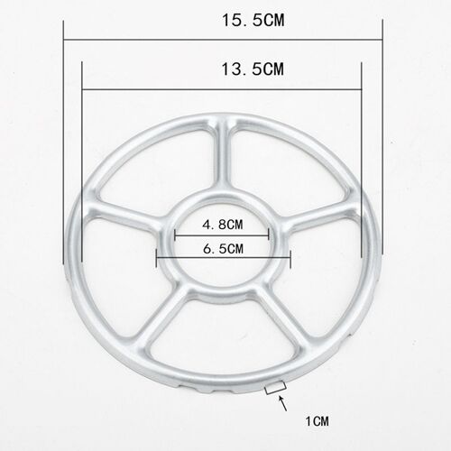 Support De Camping Durable Pour Cafetière, Anneau De Cuisson, Réducteur De Fourneau Portable À Gaz, Étagère En Aluminium, Accessoires Pratiques