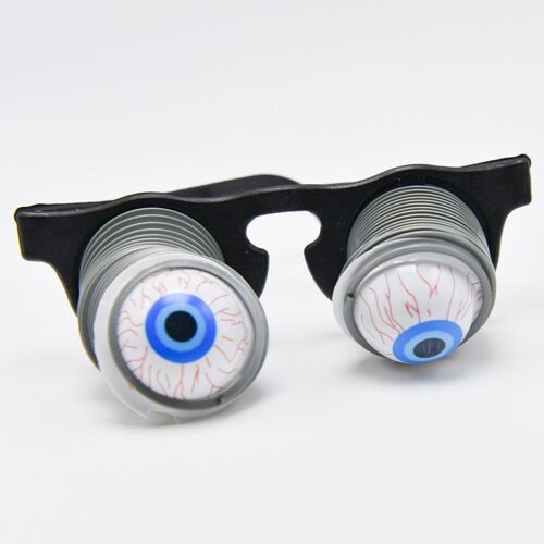 Lunettes de Halloween Pop-Out pour faire tomber les yeux, masque d'horreur, lunettes de fête, farce, jouet amusant