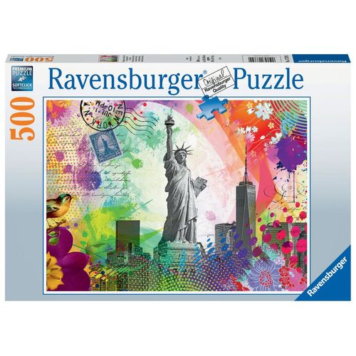 Puzzle Puzzle 500 P - Carte Postale De New York