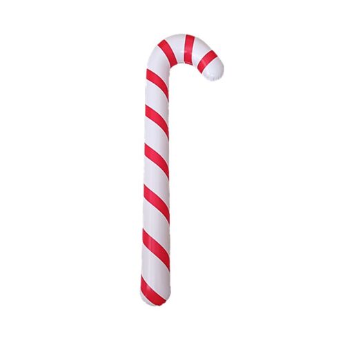 Ballons Gonflables Canne de Bonbon pour Noël, Décoration d'Extérieur, Fournitures de Fête de Noël, 90 cm, 2022