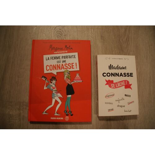 Lot De 2 Livres: La Femme Parfaite Est Une Connasse Et Madame Connasse