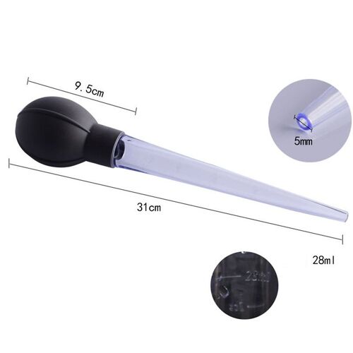 Grande Pipette Avec Échelle, Accessoires De Mesure De Cuisine, Tube De Mesure Compte-Gouttes En Plastique, Outil De Cuisson De Cuisine 1 Pièce