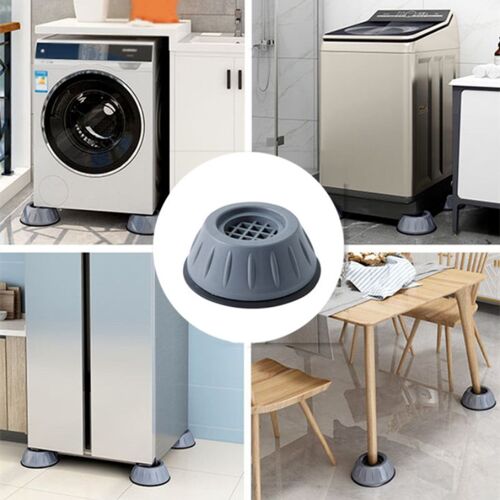Pieds antidérapants Anti-Vibration pour meubles, tapis de Support en caoutchouc pour Machine à laver, coussins antidérapants pour canapé