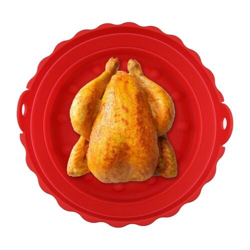 Doublure antiadhésive en Silicone pour friteuse à Air, panier, accessoires de cuisson, tapis de cuisson, cuiseur à vapeur, Circulation de chaleur