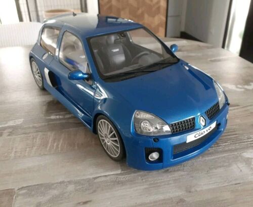 Miniature Neuve Renault Clio 2 V6 Phase 2 (No Rs Trophy ) 1/12 (Pas 1/18) Otto Ottomobile 
