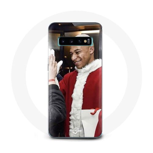 Coque Pour Samsung Galaxy S10 Plus Mbappé Foot Joyeux Noël