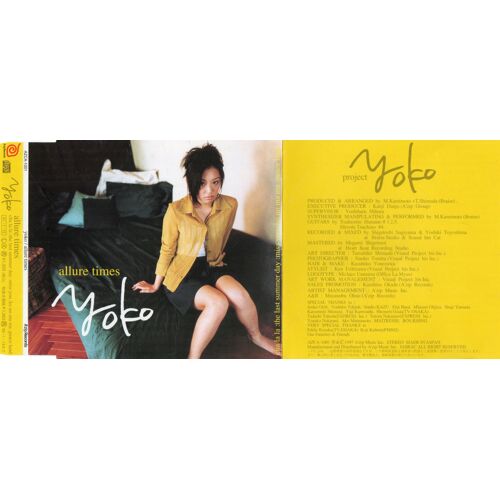 Yoko (Project Yoko) - Allure Times - Maxi Cd 5 Titres - Import Japon A'zip Records Azca-1001