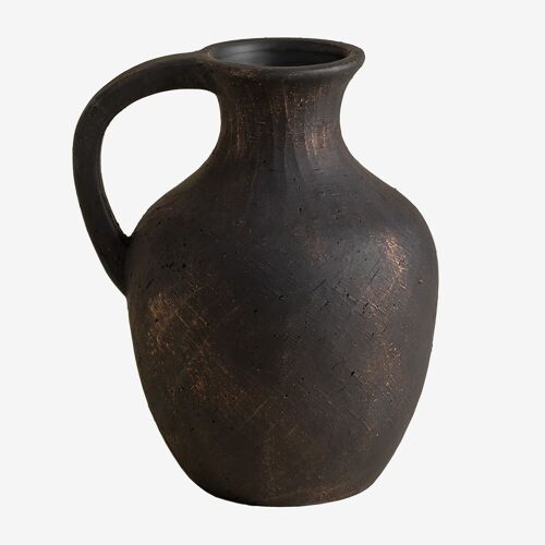 Vase en céramique Naraine Noir
