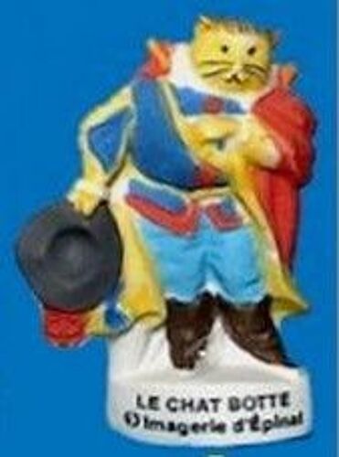 Fève Mate Le Chat Botté. Série Les Images D'epinal I. Prime, 2002