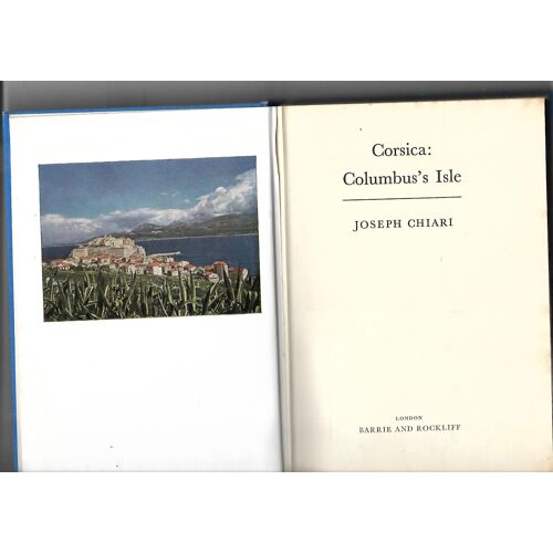 Corsica Columbus S Isle