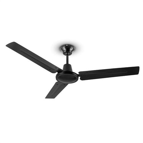 Klarstein Spin Doctor ventilateur plafond 122cm 55W 3 hélices acier - noir