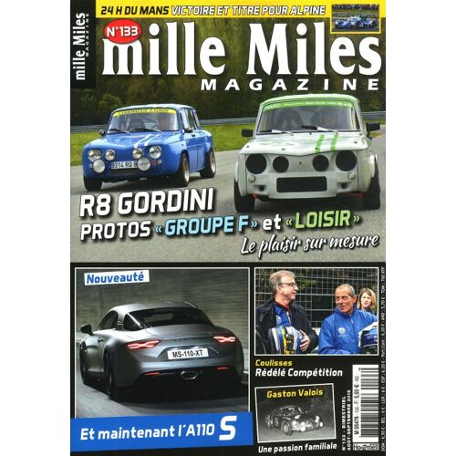 Mille Miles Magazine 133 R 8 Gordini
