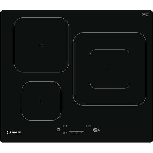Indesit IS 33Q60 NE Table de cuisson à induction Noir - 3 foyers