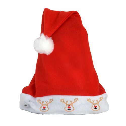 Bonnet Noel Lumineux Renne
