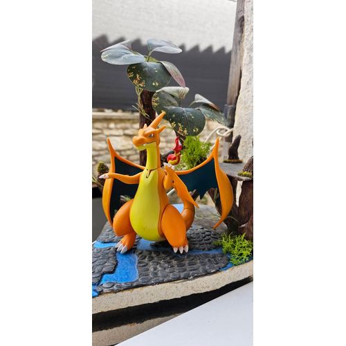Super Grande Figurine Pokemon Nintendo Mega-Dracaufeu