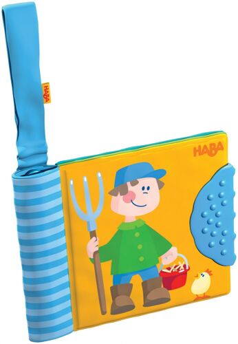 Haba Livre En Tissu Pour Poussette Ferme