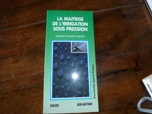 Maitrise Irrigation Pression