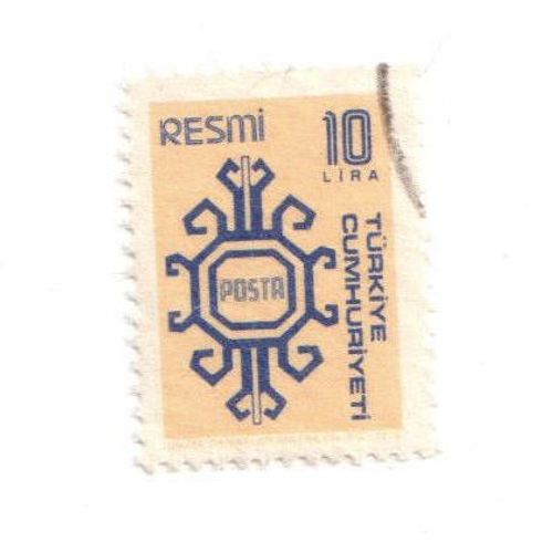 Timbre Oblitéré : Turquie