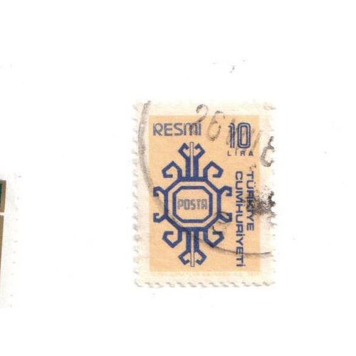 Timbre Oblitéré : Turquie