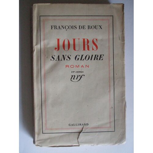 Jours Sans Gloire