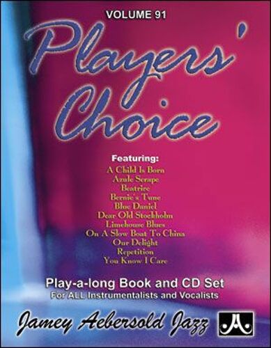 Aebersold Vol. 91 + Cd : Players' Choice