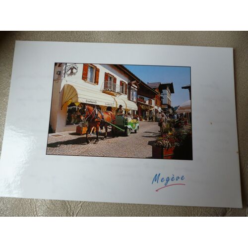Carte Couleurs De Megève.